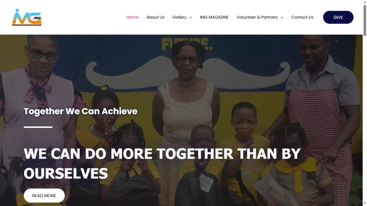 Infusion Media Group website screenshot
